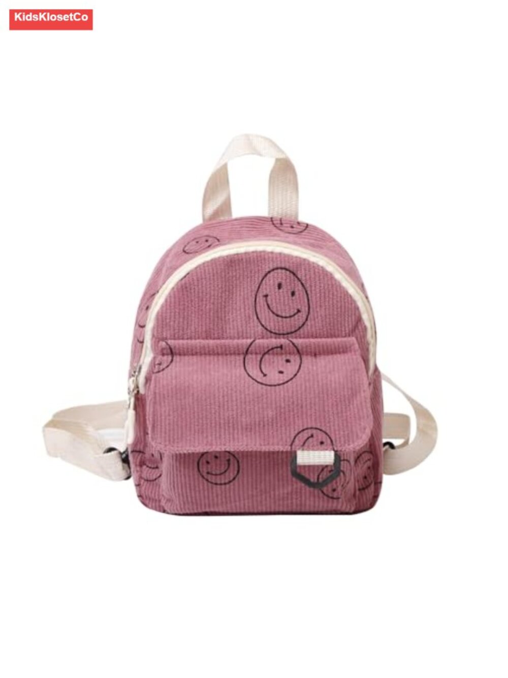 Small Corduroy Mini Backpack Purse Cute Bookbag for Women Girls Teens